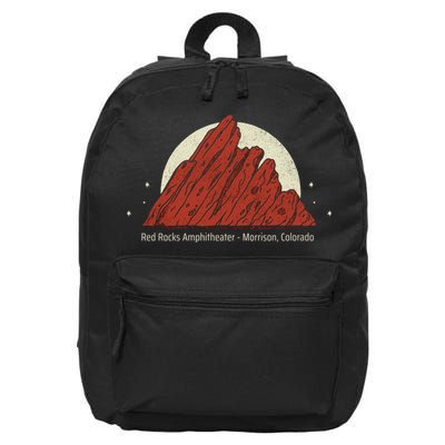 Red Rocks Amphitheater - Morrison Colorado 16 in Basic Backpack