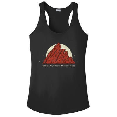 Red Rocks Amphitheater - Morrison Colorado Ladies PosiCharge Competitor Racerback Tank