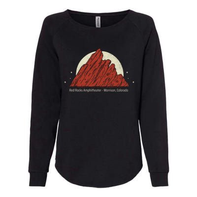 Red Rocks Amphitheater - Morrison Colorado Womens California Wash Sweatshirt