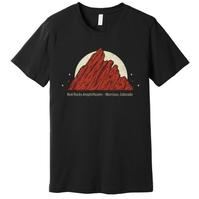 Red Rocks Amphitheater - Morrison Colorado Premium T-Shirt