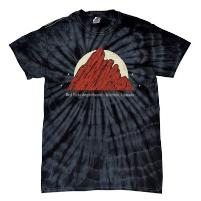 Red Rocks Amphitheater - Morrison Colorado Tie-Dye T-Shirt