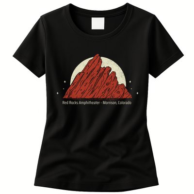 Red Rocks Amphitheater - Morrison Colorado Womens T-Shirt