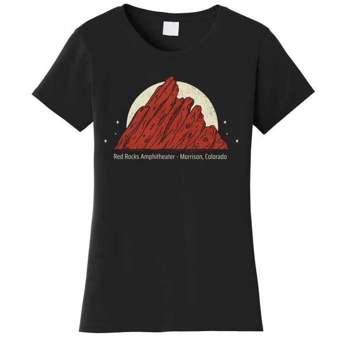 Red Rocks Amphitheater - Morrison Colorado Women's T-Shirt