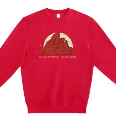 Red Rocks Amphitheater - Morrison Colorado Premium Crewneck Sweatshirt