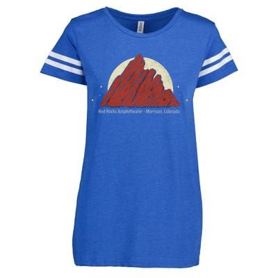 Red Rocks Amphitheater - Morrison Colorado Enza Ladies Jersey Football T-Shirt