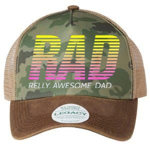 RAD Really Awesome Dad Fathers Day Legacy Tie Dye Trucker Hat