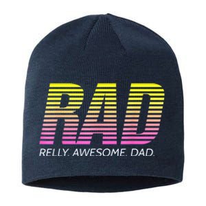 RAD Really Awesome Dad Fathers Day Sustainable Beanie