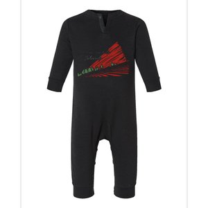 Red Rocks Amphitheater Colorado Infant Fleece One Piece