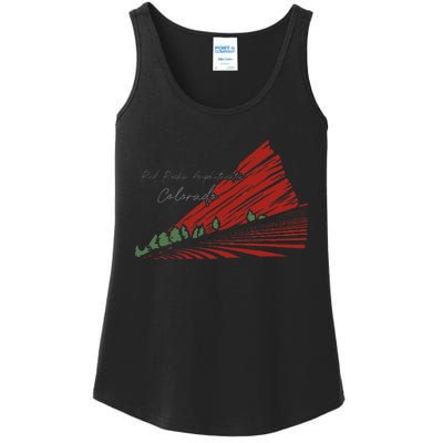 Red Rocks Amphitheater Colorado Ladies Essential Tank