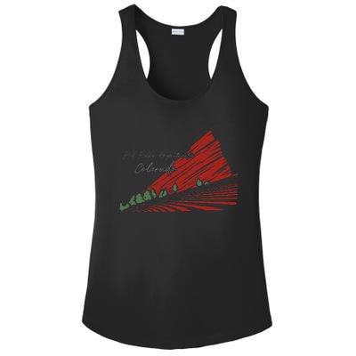 Red Rocks Amphitheater Colorado Ladies PosiCharge Competitor Racerback Tank