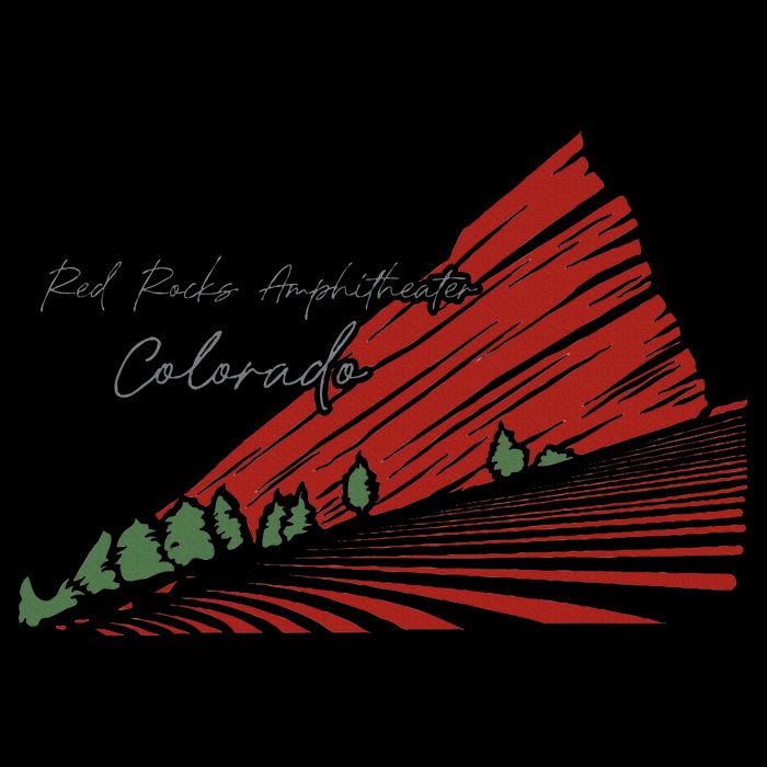 Red Rocks Amphitheater Colorado Poster
