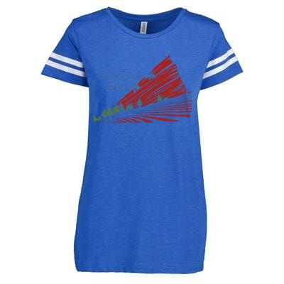 Red Rocks Amphitheater Colorado Enza Ladies Jersey Football T-Shirt