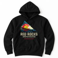 Red Rocks Amphitheater Colorado C State Flag Hoodie