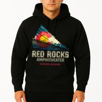 Red Rocks Amphitheater Colorado C State Flag Hoodie