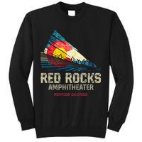 Red Rocks Amphitheater Colorado C State Flag Sweatshirt