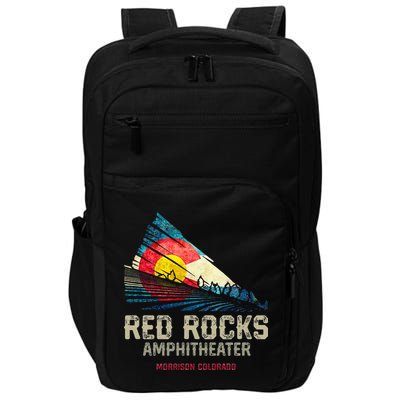Red Rocks Amphitheater Colorado C State Flag Impact Tech Backpack
