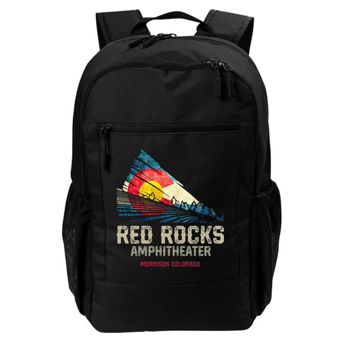 Red Rocks Amphitheater Colorado C State Flag Backpack