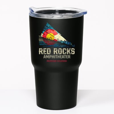Red Rocks Amphitheater Colorado C State Flag Tumbler