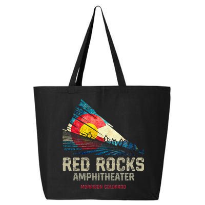 Red Rocks Amphitheater Colorado C State Flag 25L Jumbo Tote