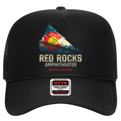 Red Rocks Amphitheater Colorado C State Flag Hat