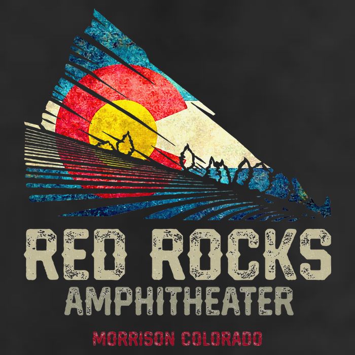 Red Rocks Amphitheater Colorado C State Flag Golf Towel