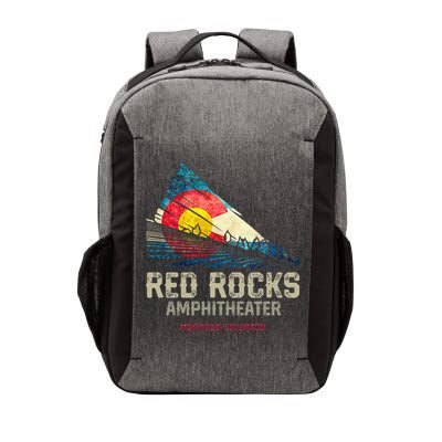 Red Rocks Amphitheater Colorado C State Flag Vector Backpack