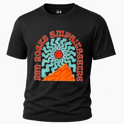 Red Rocks Amphitheater Colorado Hippie Poster Performance Shirt