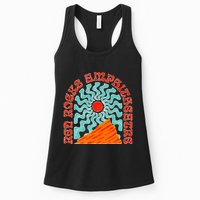 Red Rocks Amphitheater Colorado Hippie Poster Womens Tank Top