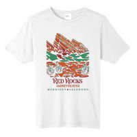 Red Rocks Amphitheater Morrison Colorado Poster Art Tall Fusion ChromaSoft Performance T-Shirt