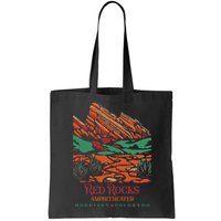 Red Rocks Amphitheater Morrison Colorado Poster Art Bag