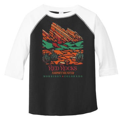 Red Rocks Amphitheater Morrison Colorado Poster Art Toddler Fine Jersey T-Shirt