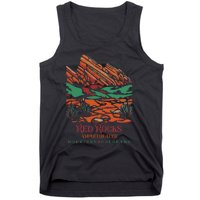 Red Rocks Amphitheater Morrison Colorado Poster Art Tank Top