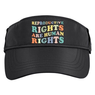 R.E.P.R.O.D.U.C.T.I.V.E Rights Are Human Rights Adult Drive Performance Visor