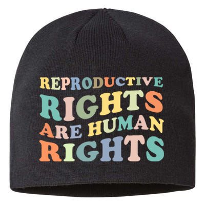 R.E.P.R.O.D.U.C.T.I.V.E Rights Are Human Rights Sustainable Beanie