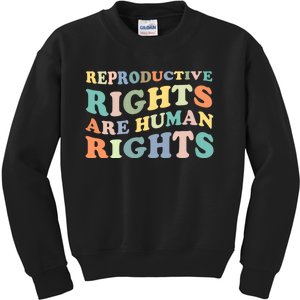 R.E.P.R.O.D.U.C.T.I.V.E Rights Are Human Rights Kids Sweatshirt