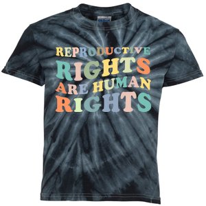 R.E.P.R.O.D.U.C.T.I.V.E Rights Are Human Rights Kids Tie-Dye T-Shirt