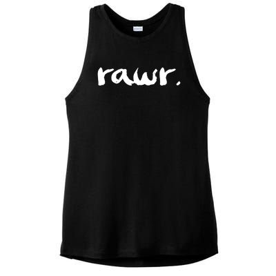 RAWR Ladies PosiCharge Tri-Blend Wicking Tank