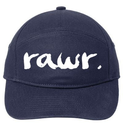 RAWR 7-Panel Snapback Hat