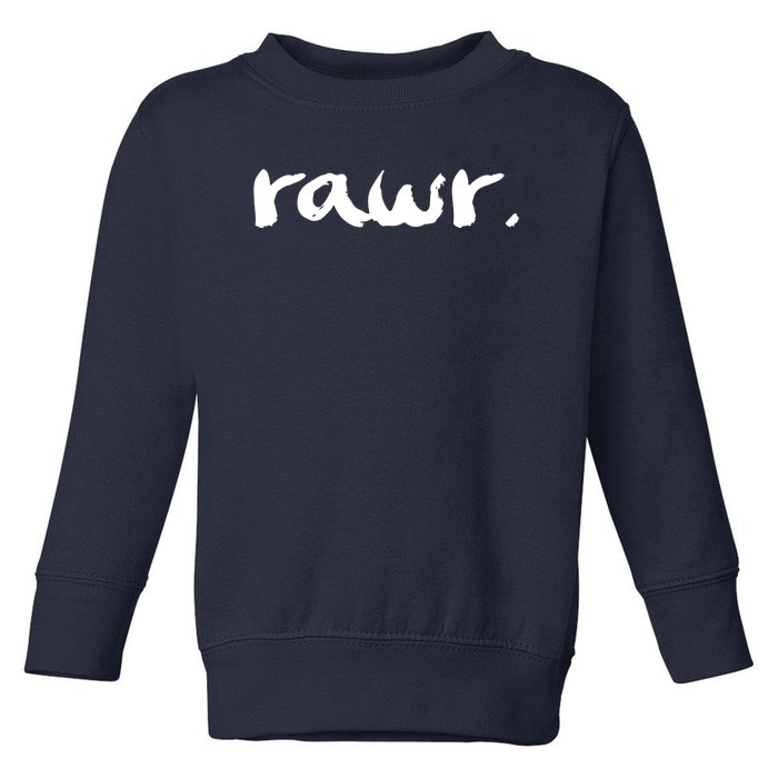 RAWR Toddler Sweatshirt