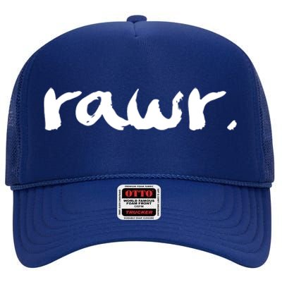 RAWR High Crown Mesh Back Trucker Hat