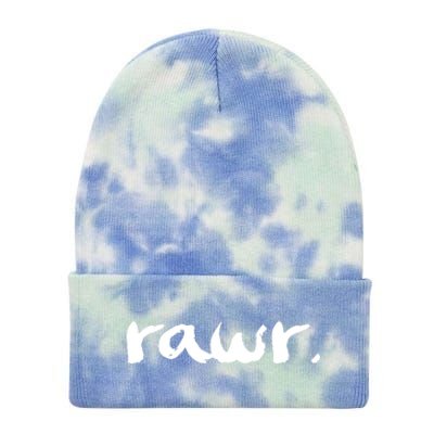 RAWR Tie Dye 12in Knit Beanie