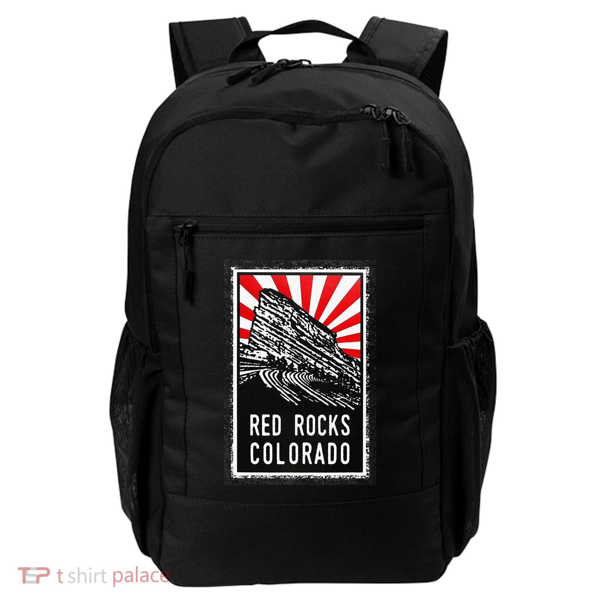 Red Rocks Amphitheater Colorado Poster Daily Commute Backpack