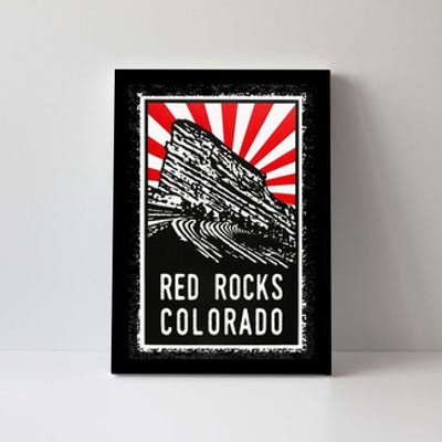 Red Rocks Amphitheater Colorado Poster Canvas