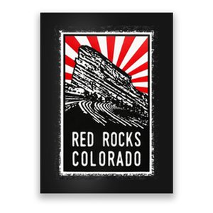 Red Rocks Amphitheater Colorado Poster Poster