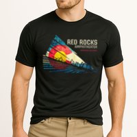 Red Rocks Amphitheater Colorado C State Flag Performance Shirt