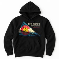 Red Rocks Amphitheater Colorado C State Flag Hoodie