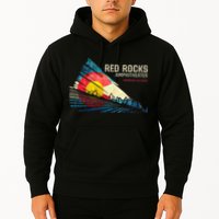 Red Rocks Amphitheater Colorado C State Flag Hoodie