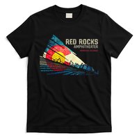 Red Rocks Amphitheater Colorado C State Flag T-Shirt