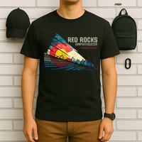 Red Rocks Amphitheater Colorado C State Flag T-Shirt