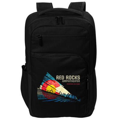 Red Rocks Amphitheater Colorado C State Flag Impact Tech Backpack